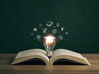 Learning and development abstract image